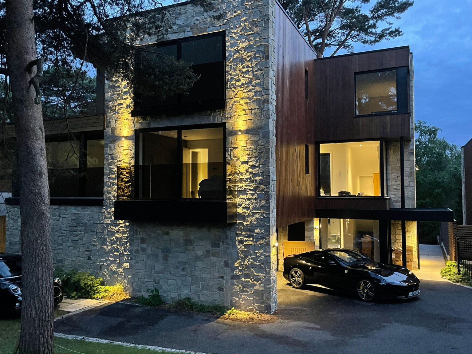 Canford Villa Luxury Holiday Let By Night