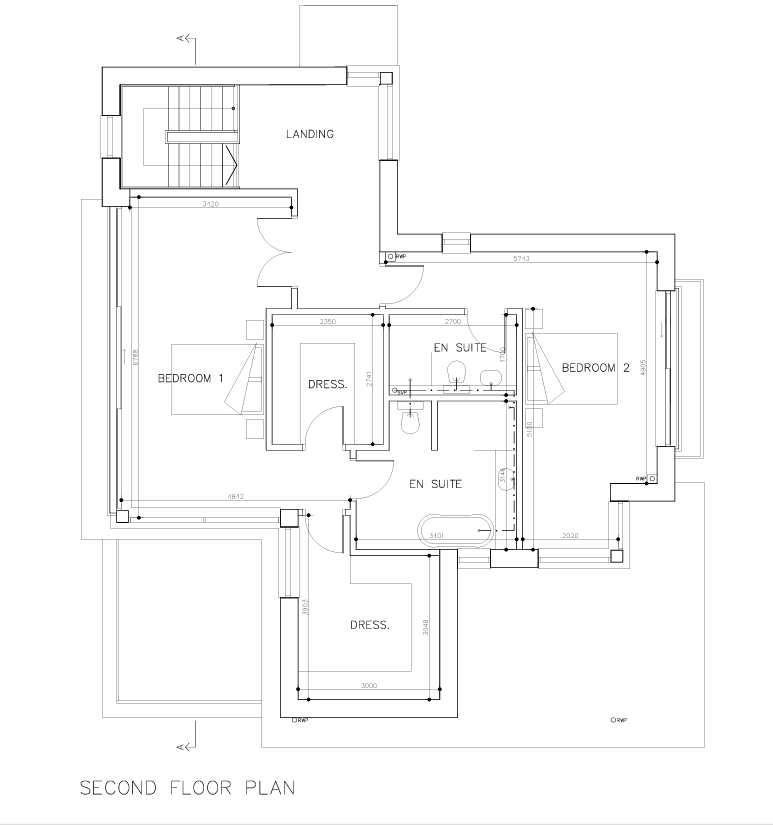 Canford Villa Luxury Holiday Let Floor Plan 3