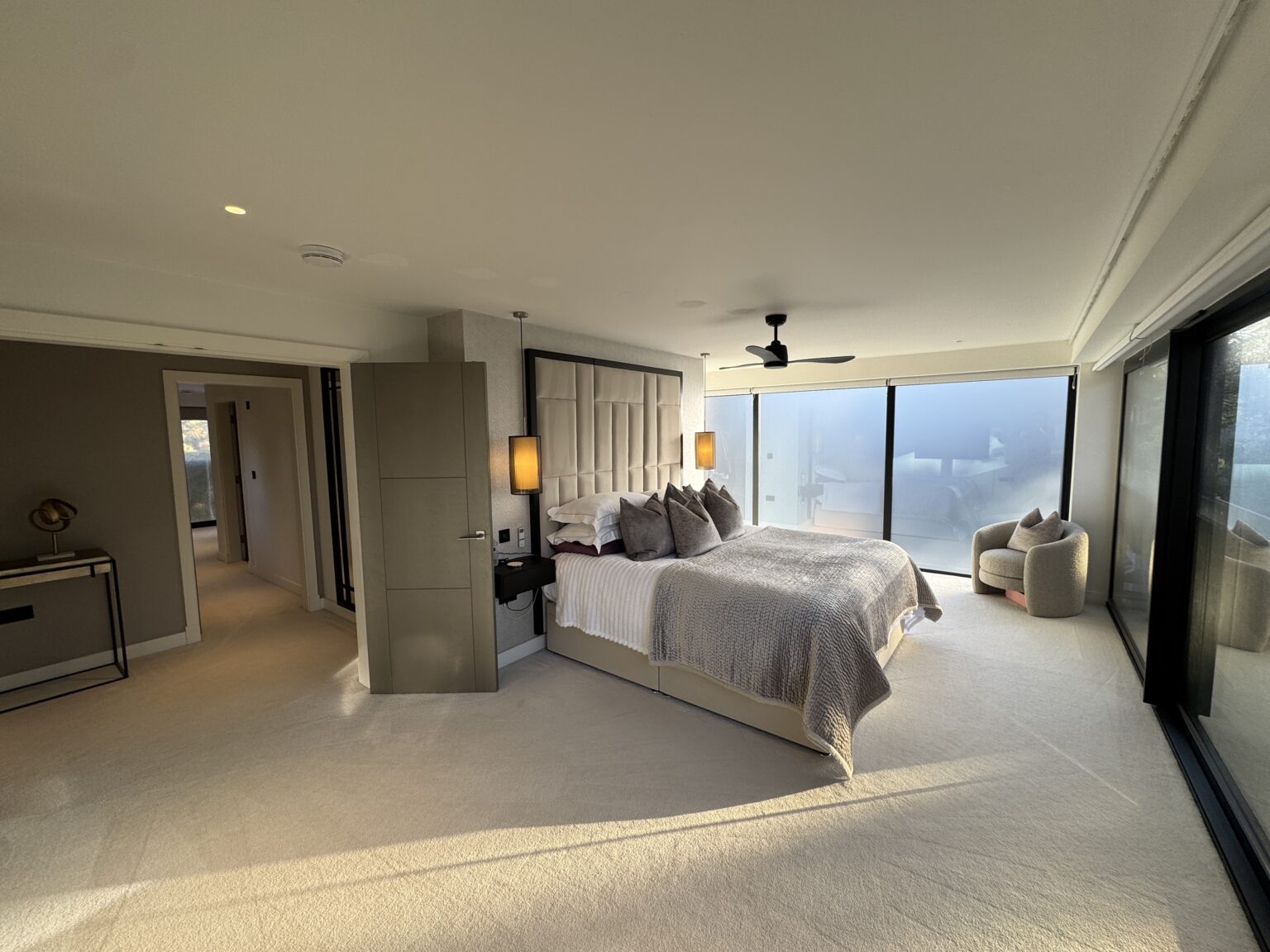 Canford Villa Luxury Holiday Let Master bed 2