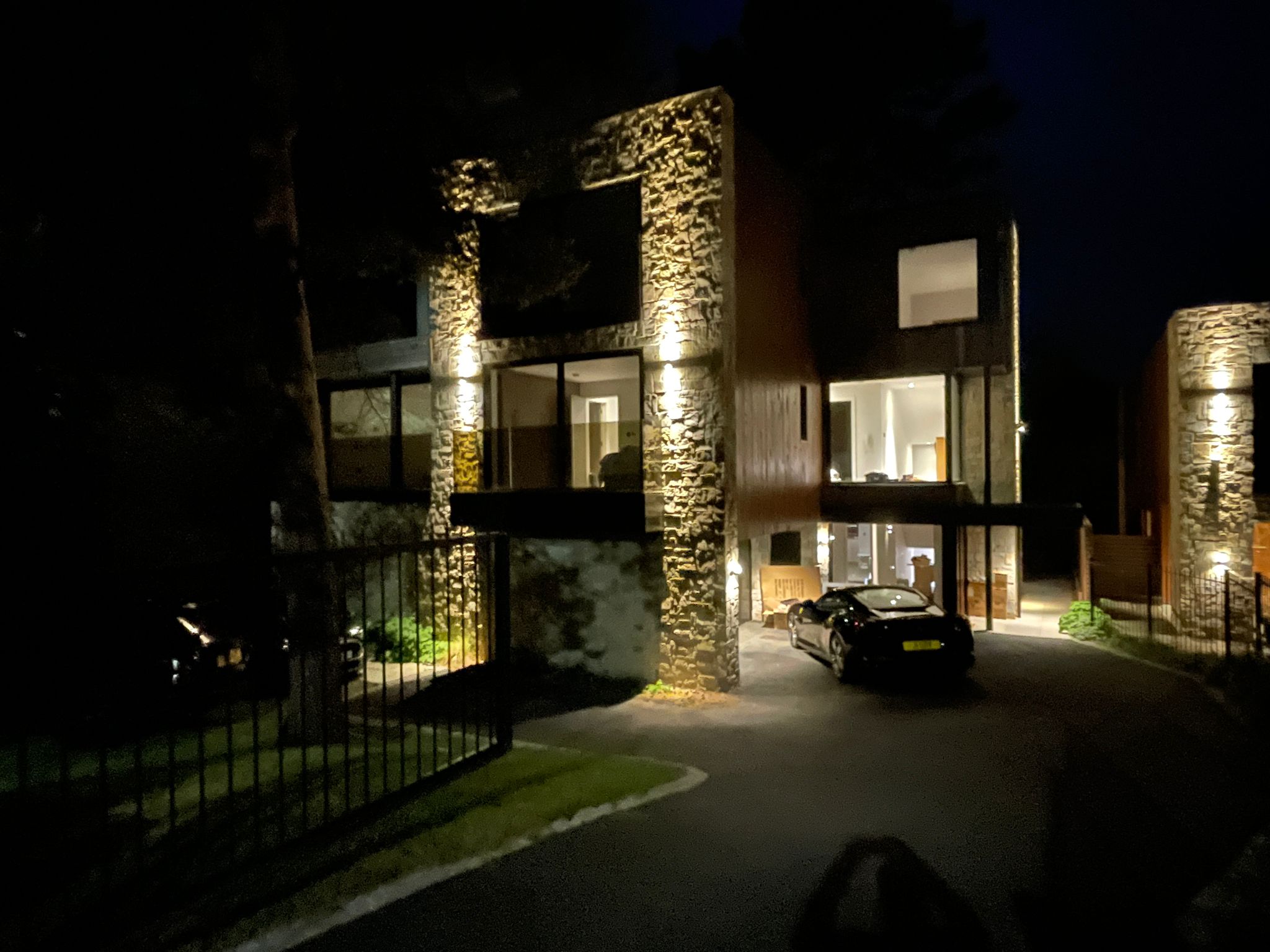 Canford Villa Luxury Holiday Let evening